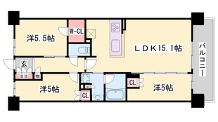 大久保駅 徒歩8分 9階の物件間取画像